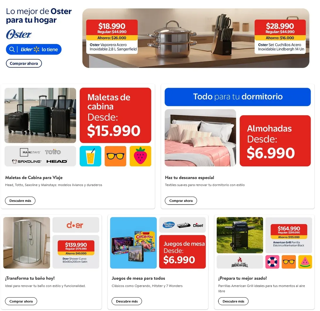 Catálogo de Ofertas en Lider  21 de enero al 25 de enero 2026 - Página 4