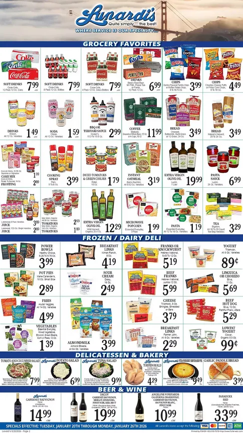 Weekly ad Lunardi's Sales from January 20 to January 26 2026 - Page 2