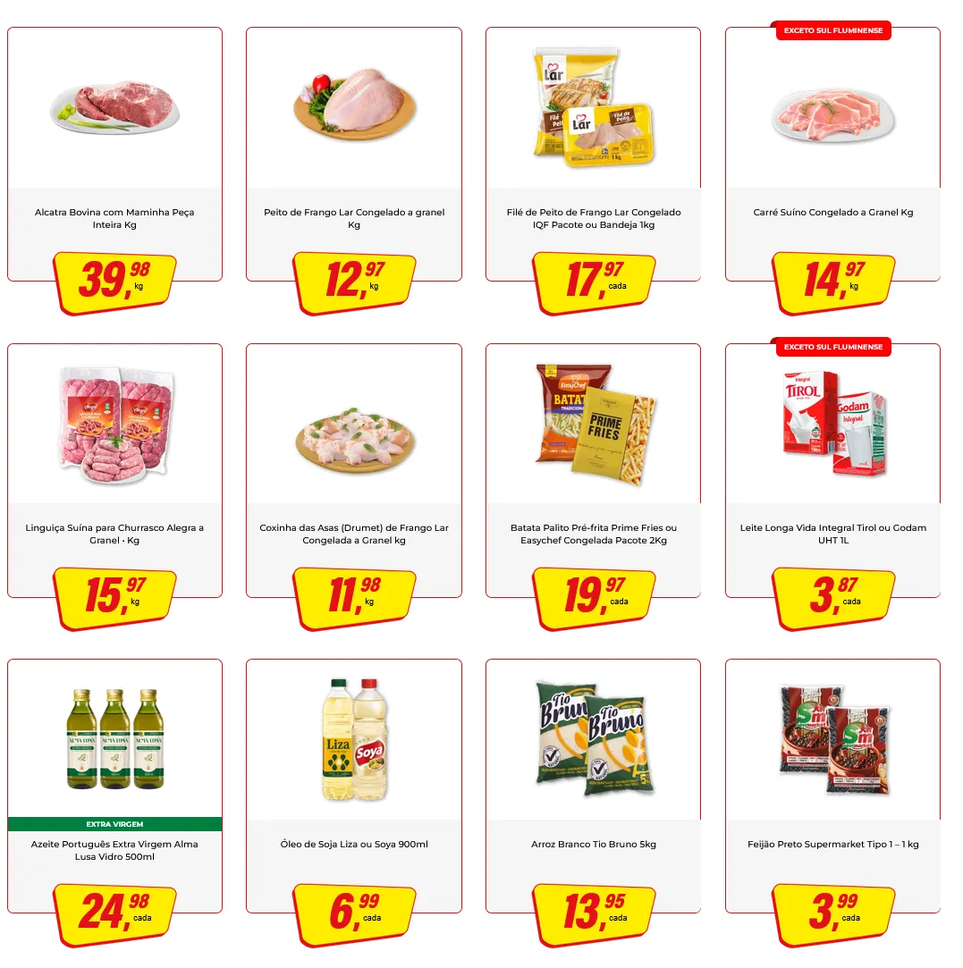 Encarte de Folhetos Rede Supermarket 22 de janeiro até 22 de janeiro 2026 - Pagina 