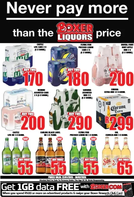 Boxer Sales from 22 January to 28 January 2026 - Catalogue Page 