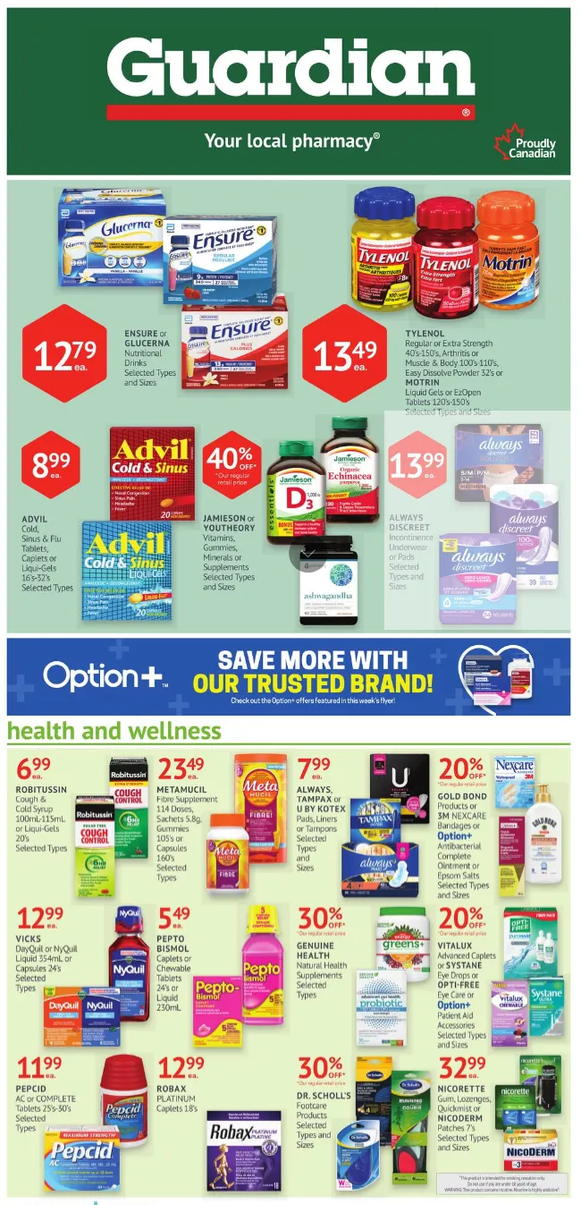Guardian Pharmacy Sales from January 23 to January 26 2026 - flyer page