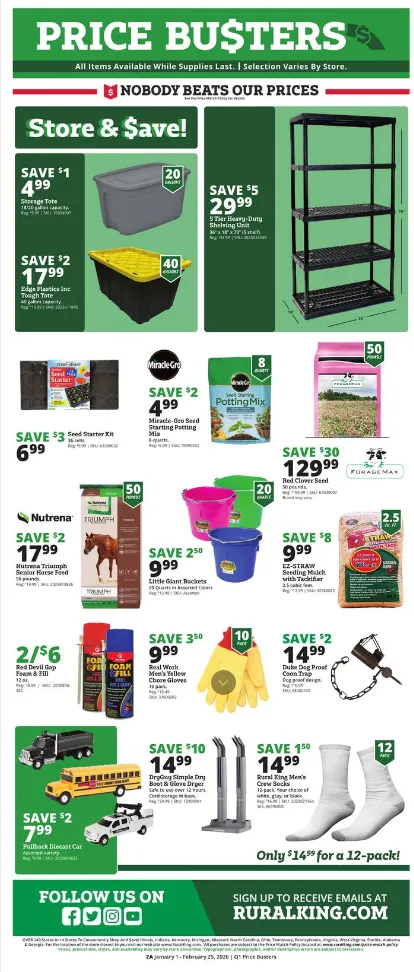 Weekly ad Rural King Sales from January 1 to February 25 2026 - Page 3