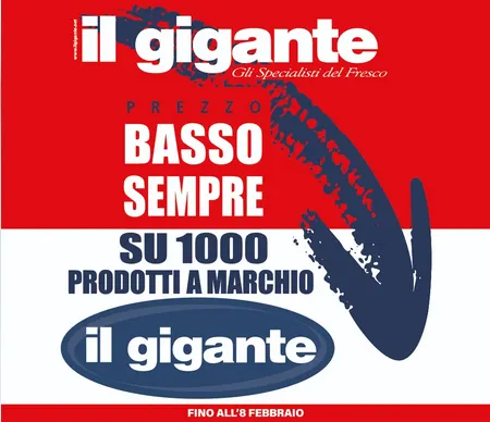  Il Gigante Volantino da 29 gennaio a 7 febbraio di 2026 - Pagina del volantino 2
