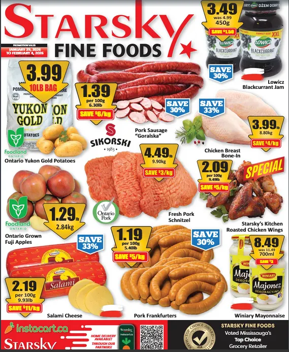 Starsky Sales from January 29 to February 4 2026 - flyer page 