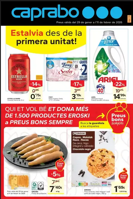 Catálogo de Conoce las últimas ofertas de Caprabo 29 de enero al 11 de febrero 2026 - Página 
