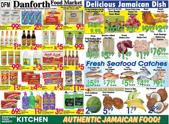 Danforth Food Market Sales from January 29 to February 4 2026 - flyer page 