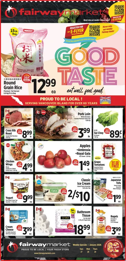 Fairway Market Canada Sales from January 27 to January 31 2026 - flyer page 