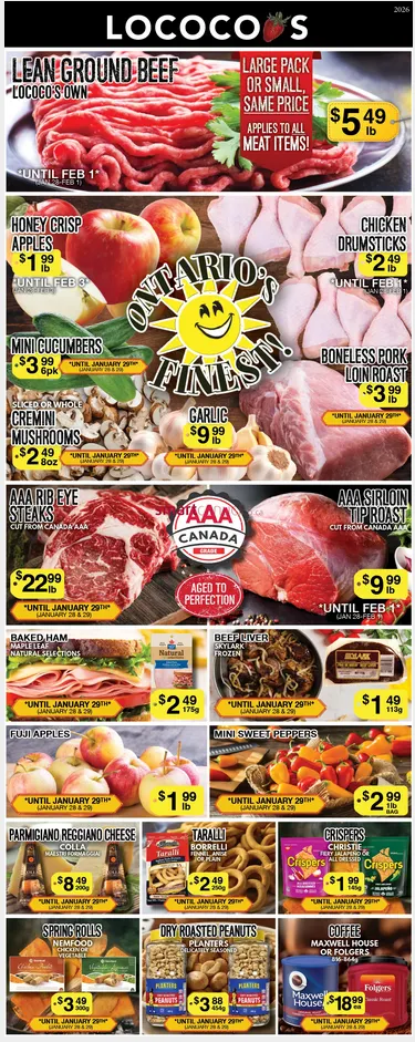 Lococo’s Sales from January 28 to January 31 2026 - flyer page 