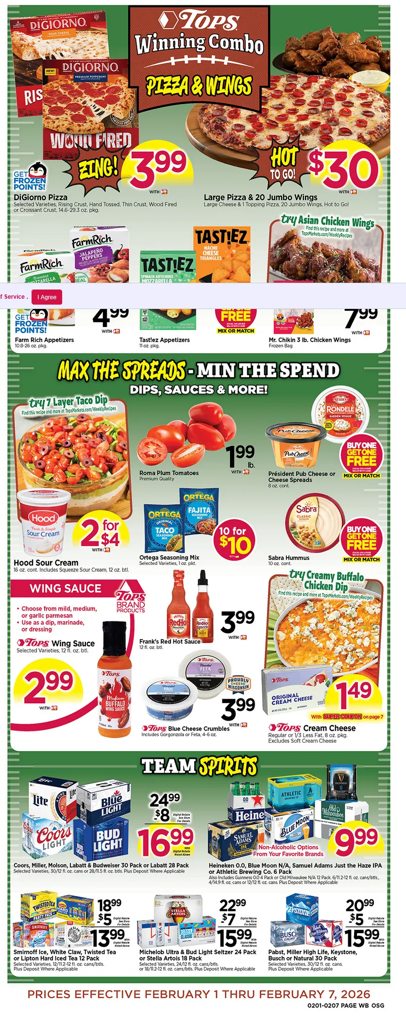 Weekly ad Tops Friendly Markets Sales from February 1 to February 7 2026 - Page 2