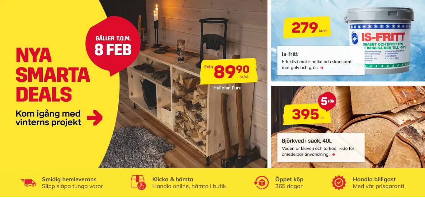 Senaste ByggMax erbjudanden från 3 februari till 7 februari 2026 - Reklamblad sidor 