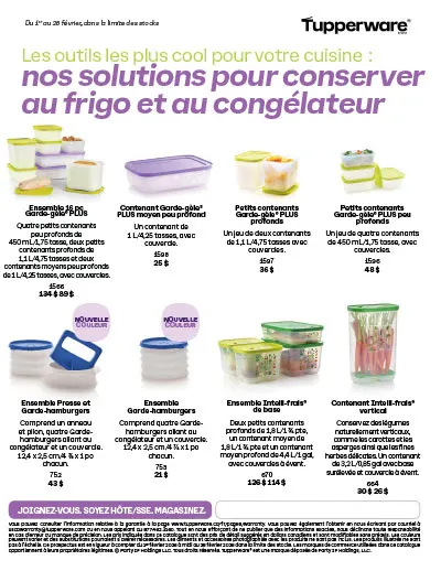 Catalogues Tupperware du 1 janvier au 1 avril 2026 - Catalogue page 2