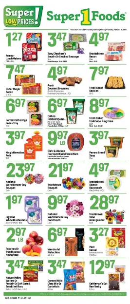 Weekly ad  Super 1 Foods Sales from February 4 to February 10 2026 - Page 1