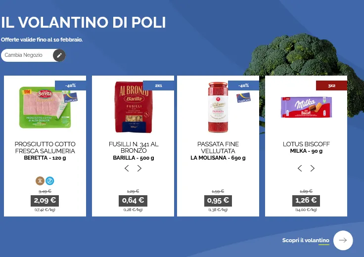  Volantini Poli da 2 febbraio a 10 febbraio di 2026 - Pagina del volantino 