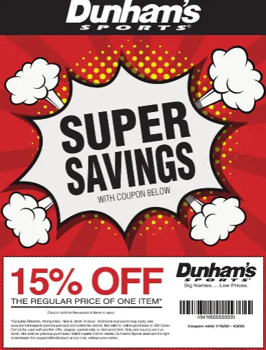 Weekly ad Dunham's Sports Sales from February 6 to February 6 2026 - Page 