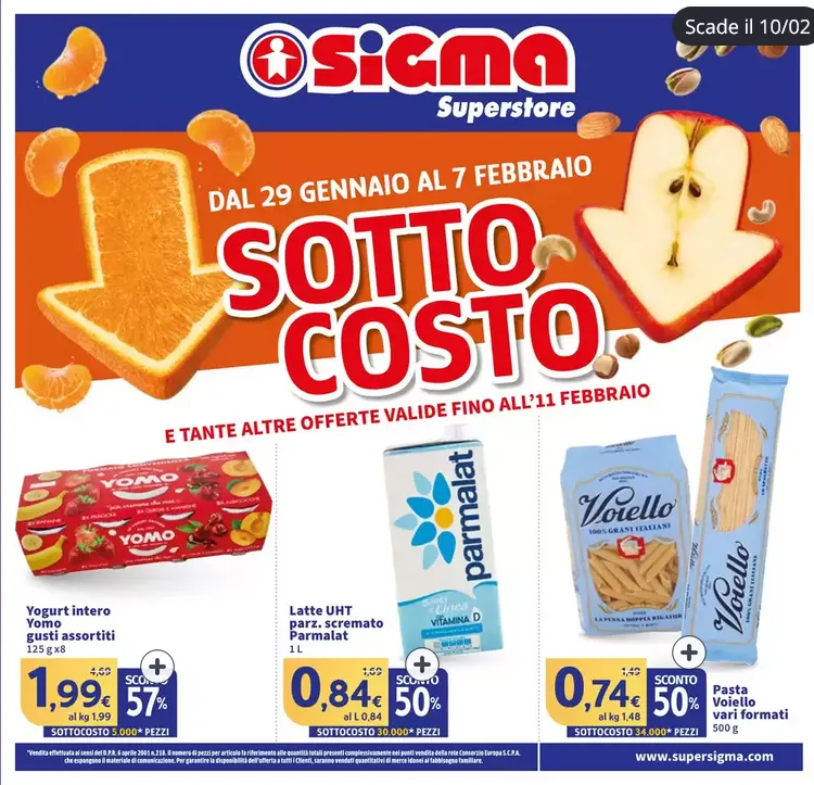  Volantini Sigma da 29 gennaio a 7 febbraio di 2026 - Pagina del volantino 