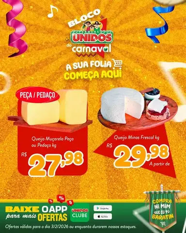 Encarte de Folhetos Unidos Supermercados 3 de fevereiro até 8 de fevereiro 2026 - Pagina 2