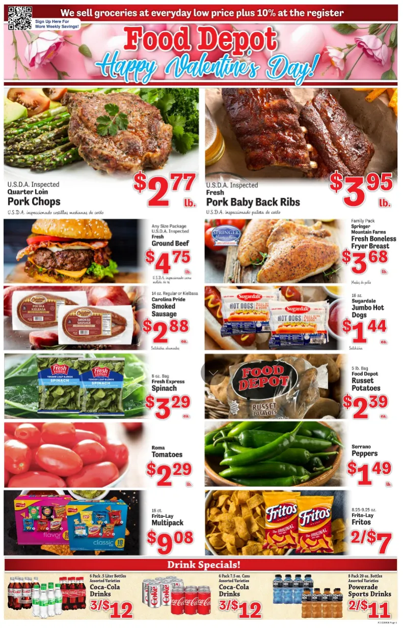 Weekly ad Food Depot  Sales from February 9 to February 15 2026 - Page 