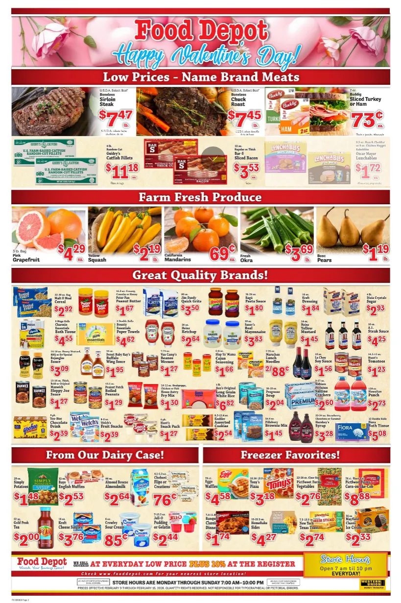 Weekly ad Food Depot  Sales from February 9 to February 15 2026 - Page 2
