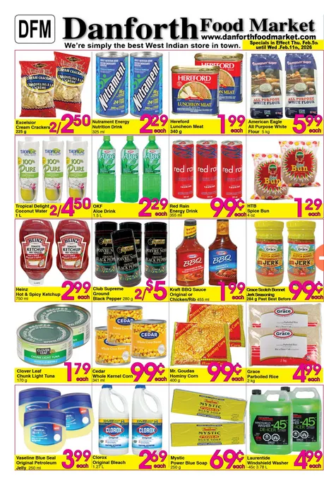 Danforth Food Market Sales from February 5 to February 11 2026 - flyer page 