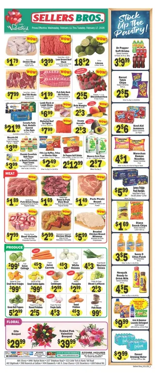 Weekly ad Sellers Bros Sales from February 11 to February 17 2026 - Page 