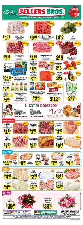 Weekly ad Sellers Bros Sales from February 11 to February 17 2026 - Page 