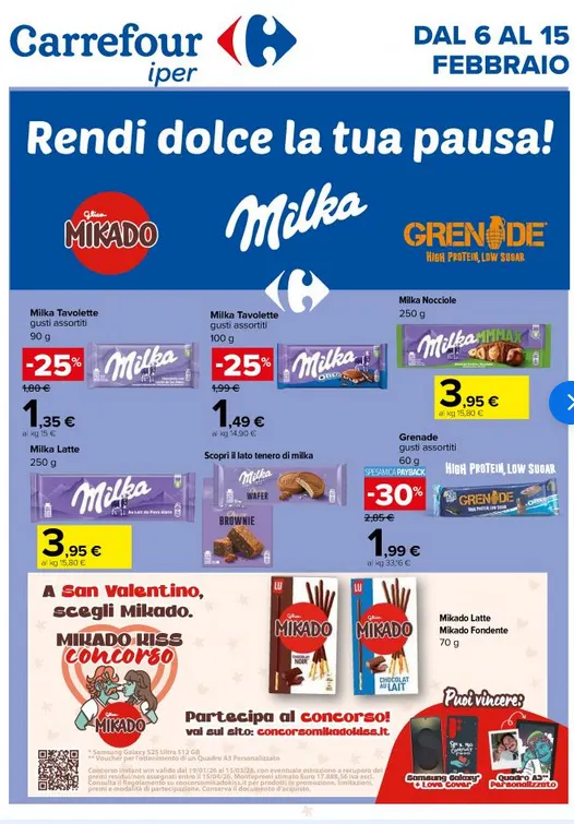  Volantini Carrefour da 6 febbraio a 15 febbraio di 2026 - Pagina del volantino 