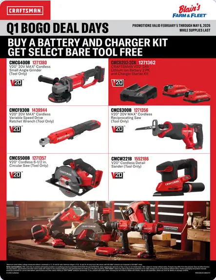 Weekly ad Blain ´s Farm and Fleet Sales from February 5 to March 5 2026 - Page
