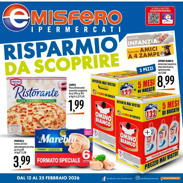  Volantini Emisfero da 12 febbraio a 25 febbraio di 2026 - Pagina del volantino 