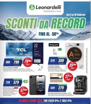  Volantini Leonardelli da 5 febbraio a 18 febbraio di 2026 - Pagina del volantino 