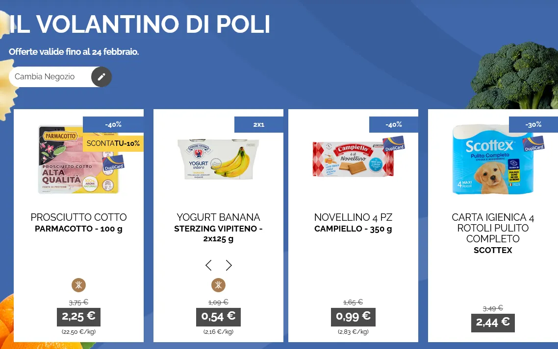 Volantini Poli da 18 febbraio a 24 febbraio di 2026 - Pagina del volantino 