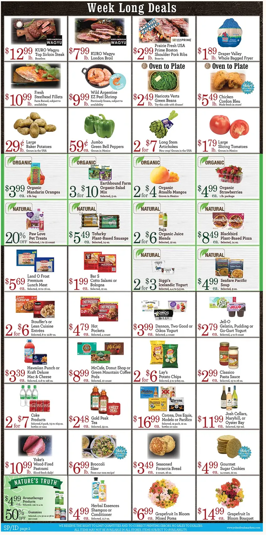 Weekly ad Yoke's Fresh Market Sales from February 18 to February 24 2026 - Page 2