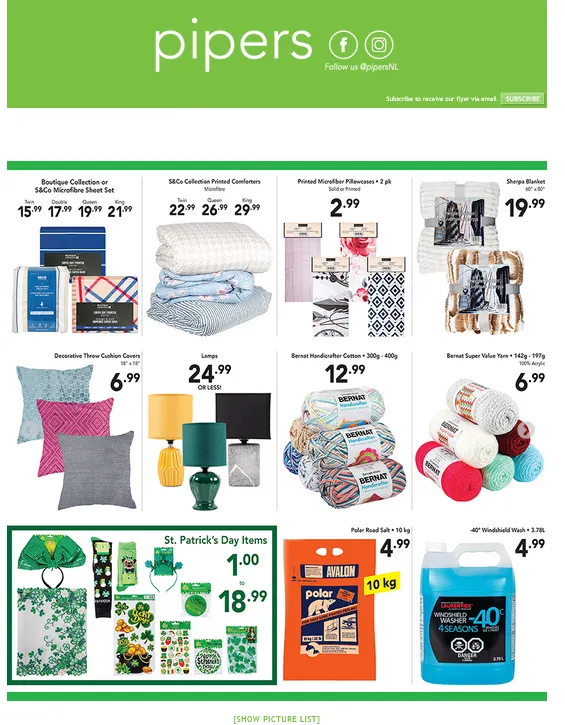 Pipers Sales from February 19 to February 25 2026 - flyer page 4