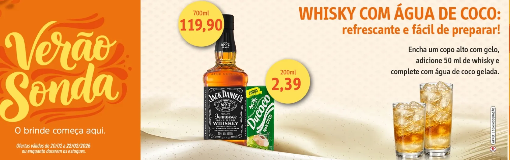 Encarte de Sonda Supermercados Ofertas 20 de fevereiro até 22 de fevereiro 2026 - Pagina 1