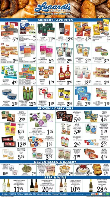 Weekly ad Lunardi's Sales from February 20 to February 25 2026 - Page 2