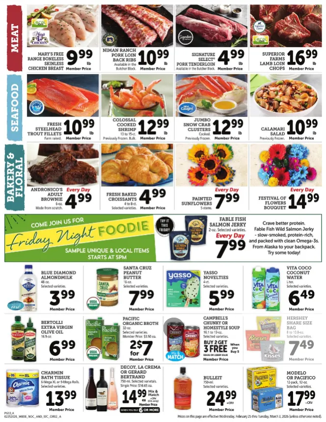 Weekly ad Andronico's Sales from February 25 to March 3 2026 - Page 2