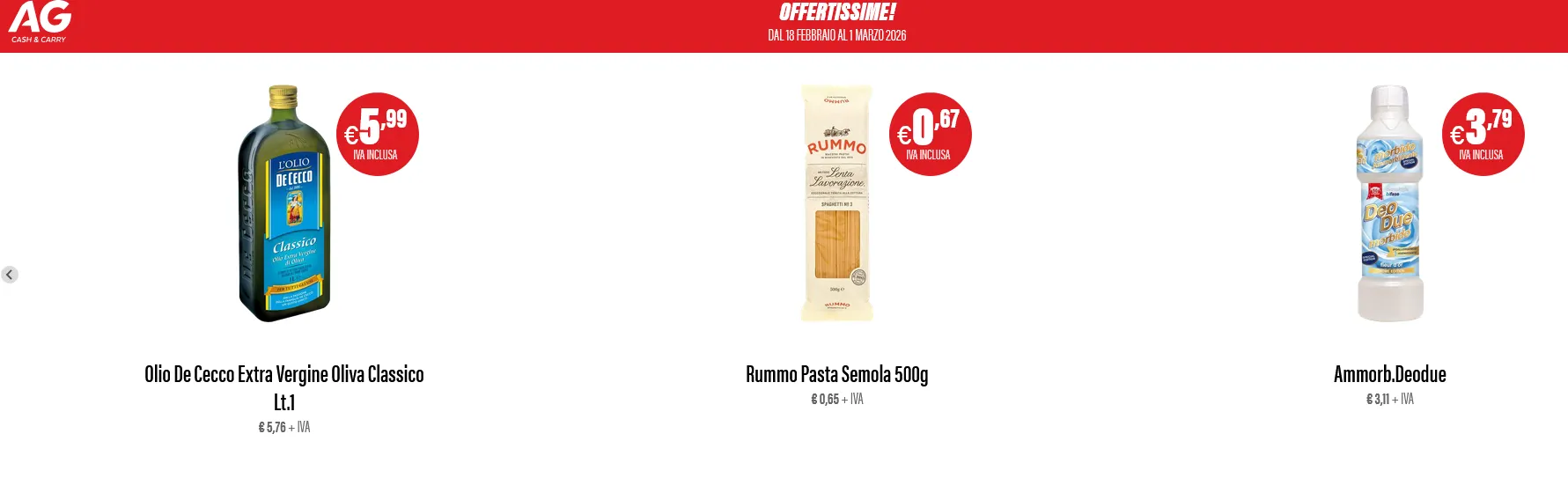 Volantini AG Cash&Carry da 24 febbraio a 1 marzo di 2026 - Pagina del volantino 2