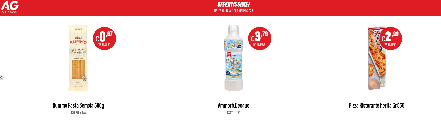 Volantini AG Cash&Carry da 24 febbraio a 1 marzo di 2026 - Pagina del volantino 3