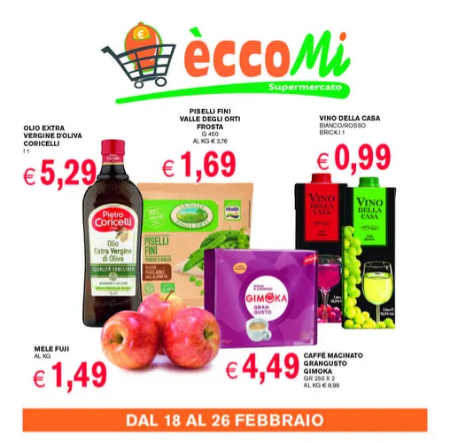Volantini èccoMI da 18 febbraio a 26 febbraio di 2026 - Pagina del volantino 1