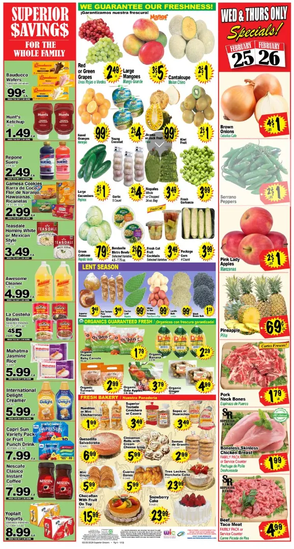 Weekly ad Superior Grocers Sales from February 25 to March 3 2026 - Page 4