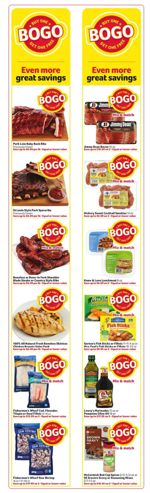 Weekly ad Harveys Supermarket Sales from February 25 to March 3 2026 - Page 3