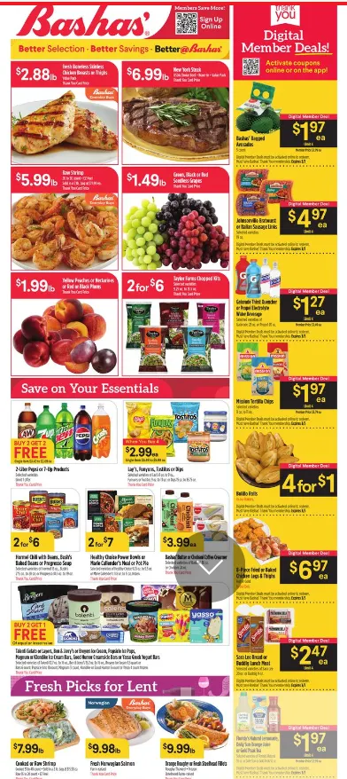 Weekly ad Bashas Sales from February 25 to March 3 2026 - Page 1