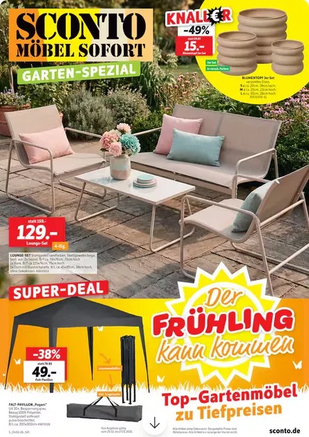  Sconto Prospekte  von 25. Februar bis 28. Februar 2026 - Prospekt seite 1