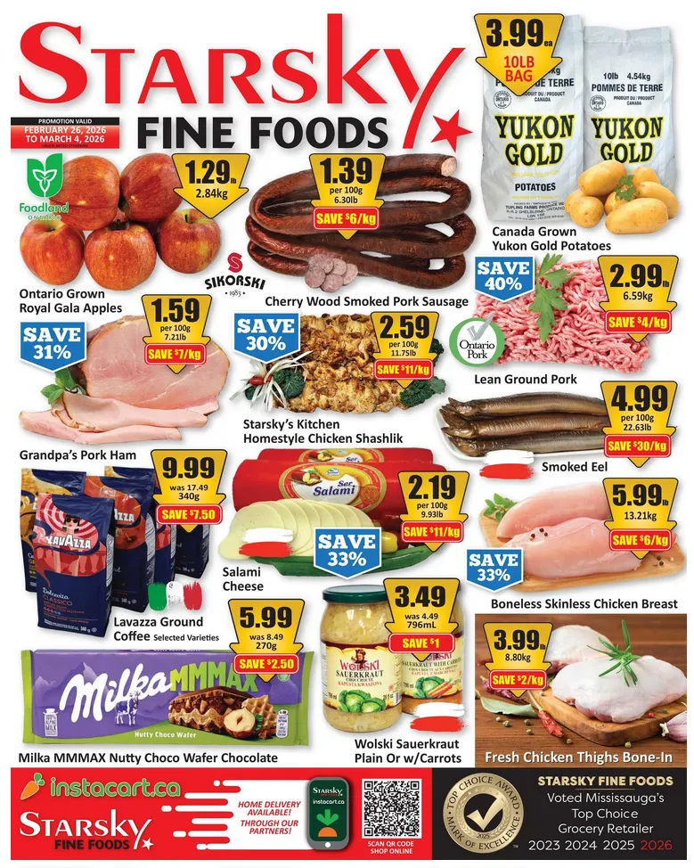 Starsky  Sales from February 26 to March 4 2026 - flyer page 1