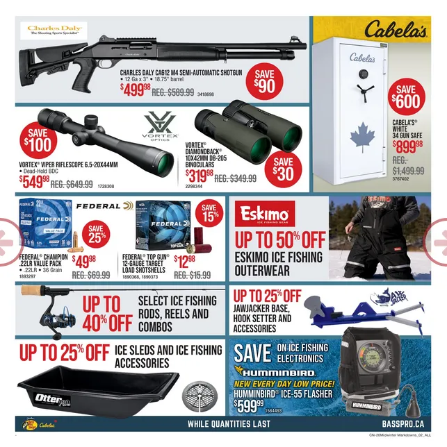 Cabelas Sales from February 26 to March 11 2026 - flyer page 2