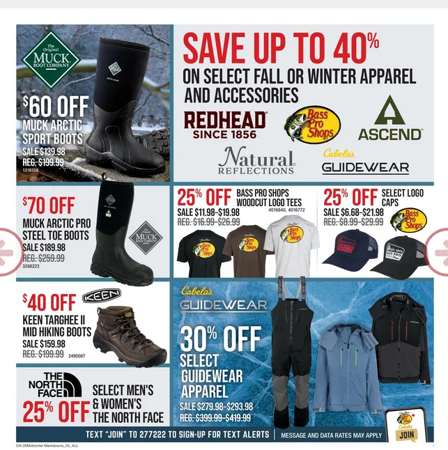 Cabelas Sales from February 26 to March 11 2026 - flyer page 3