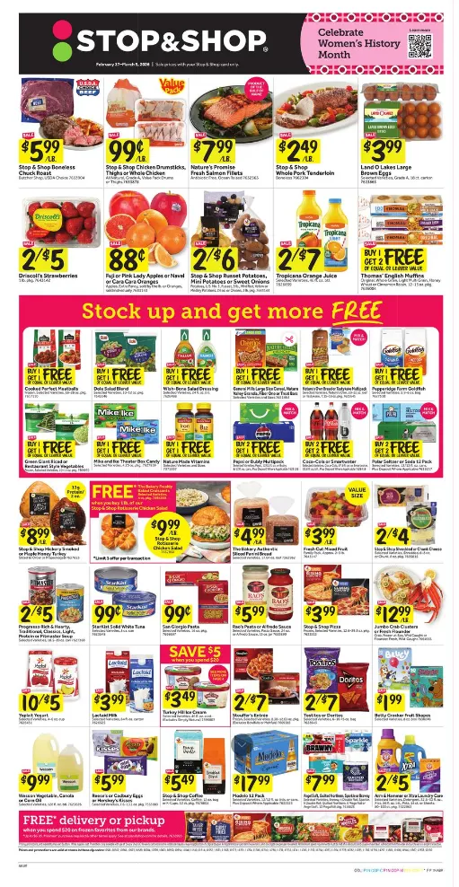 Weekly ad Stop & Shop  Sales from February 27 to March 5 2026 - Page 1