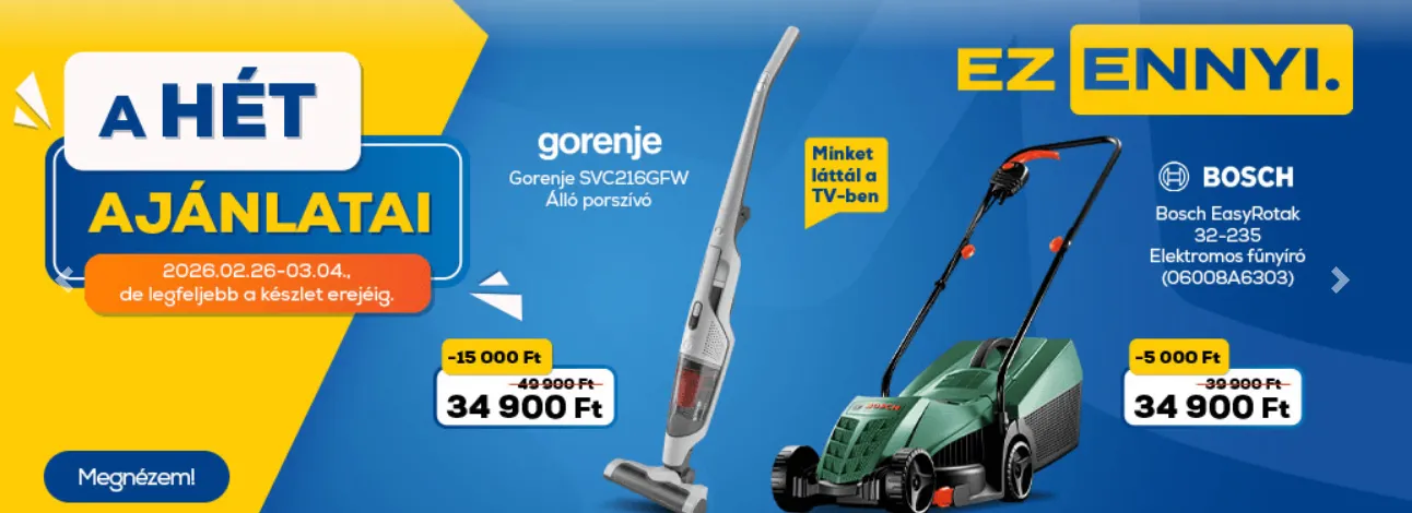 Katalógus Euronics Ajánlatai február 27.-tól március 3.-ig 2026. - Oldal 1
