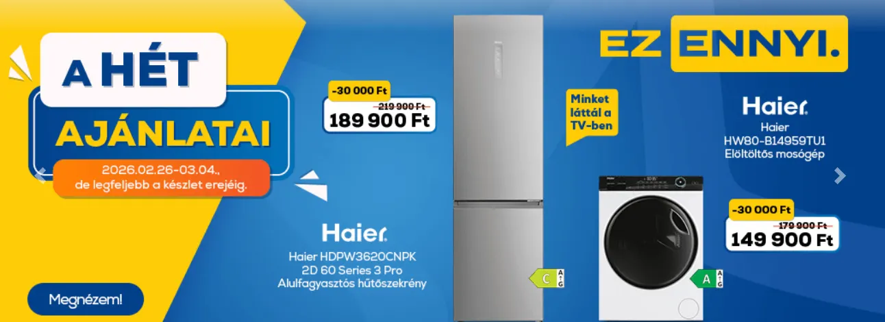 Katalógus Euronics Ajánlatai február 27.-tól március 3.-ig 2026. - Oldal 2