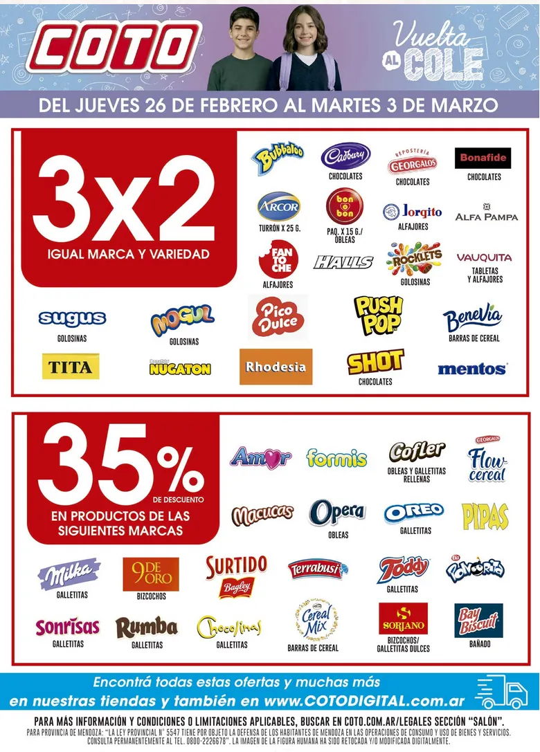 Ofertas de COTO Ofertas 26 de febrero al 3 de marzo 2026 - Página 1 del catálogo