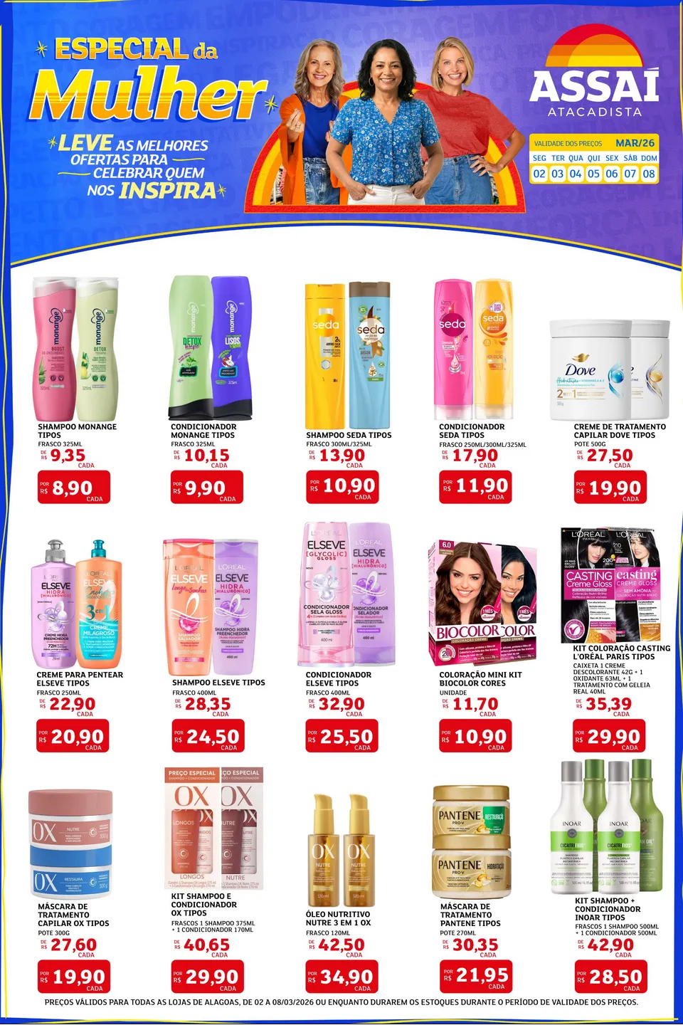 Encarte de Assaí Atacadista 2 de março até 8 de março 2026 - Pagina 1